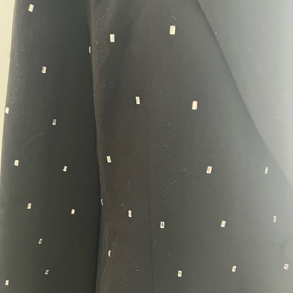 Never been worn black blazer with small crystal accents - Picture 3 of 4
